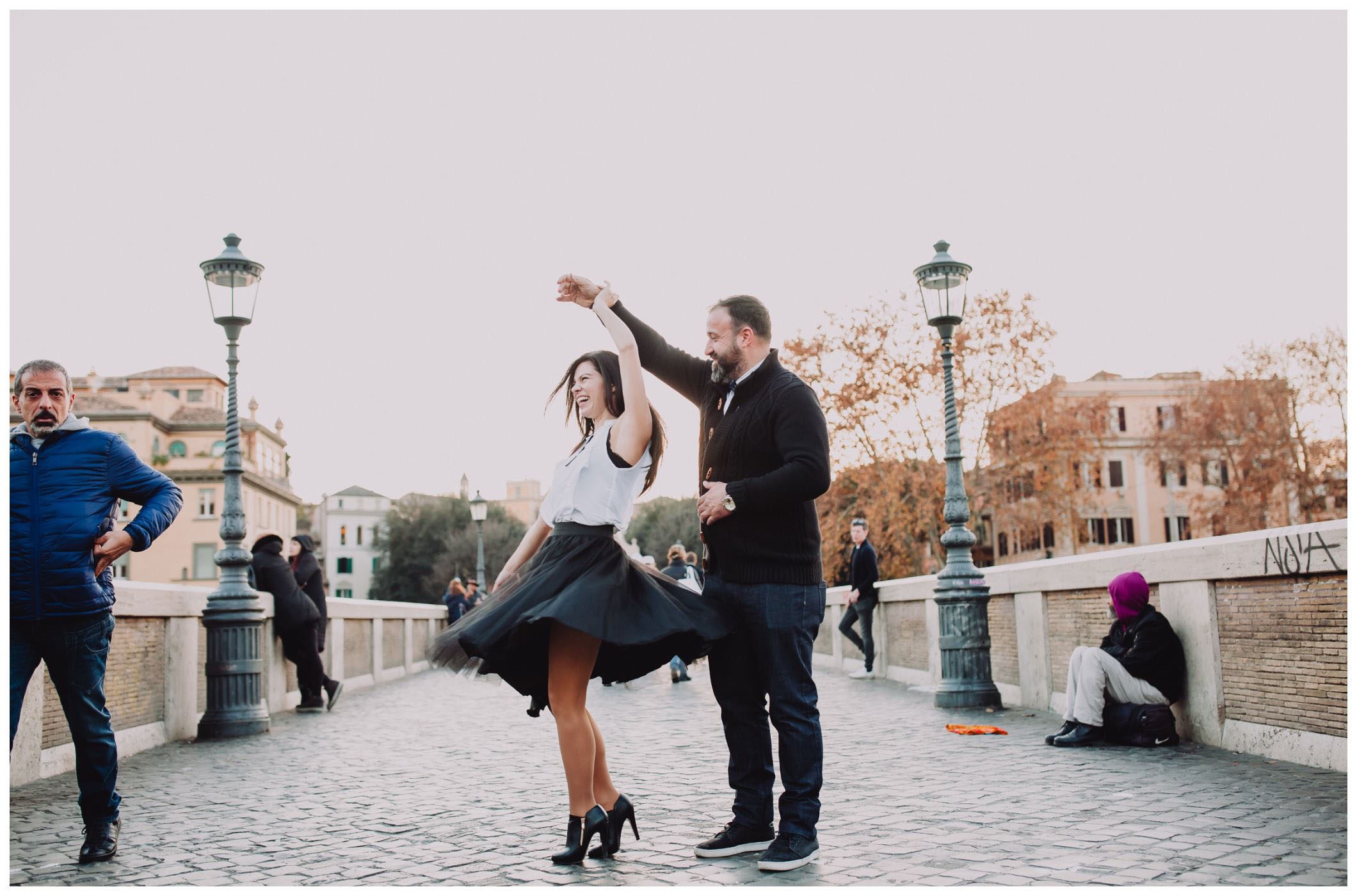 pre-wedding photoshooting Roma